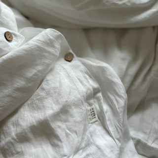 White Linen Duvet Cover 3