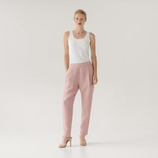 LIMITED EDITION Zephyr Linen Gladiolus Trousers 2