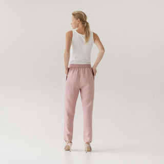 LIMITED EDITION Zephyr Linen Gladiolus Trousers 3