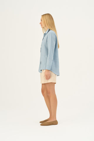 Allure Linen Azalea Shirt - Linen Tales Global 3