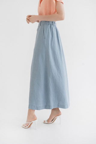 Allure Linen Gardenia Skirt - Linen Tales 3