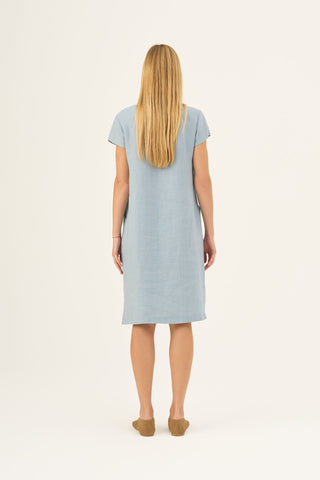 Allure Linen Goldenrod Dress - Linen Tales Global 4