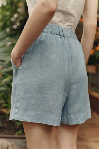 Allure Linen Hip - Hop Shorts - Linen Tales 