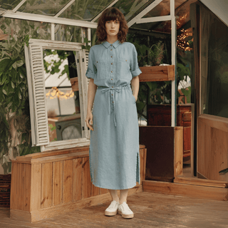 Allure Linen Linden Dress - Linen Tales 
