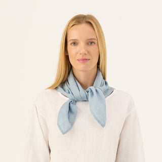 Allure Linen Mallow Scarf - Linen Tales Global 