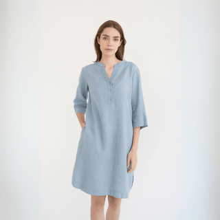 Allure Linen Prelude Dress - Linen Tales Global 