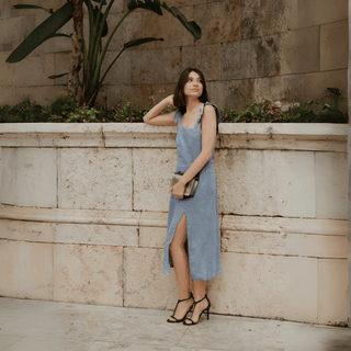 Allure Linen Rumba Dress - Linen Tales 