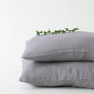 Ash Linen Pillowcase - Linen Tales Global 1