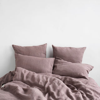 Ashes of Roses Linen Duvet Cover Set - Linen Tales 6