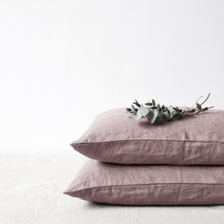 Ashes of Roses Linen Pillowcase - Linen Tales Global 