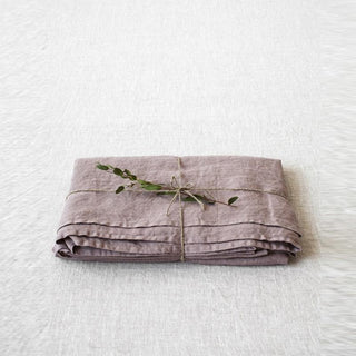 Ashes of Roses Linen Flat Sheet - Linen Tales 3