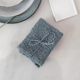 Blue Fog Linen Dishcloth Set of 2 - Linen Tales 