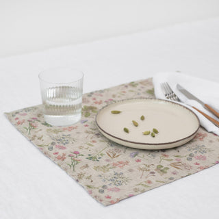 Botany 2 Lightweight Linen Placemat - Linen Tales 2