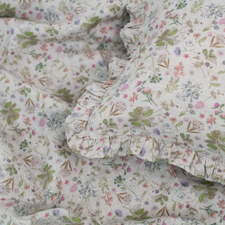 Botany 2 Linen Pillowcase with Frills - Linen Tales 3