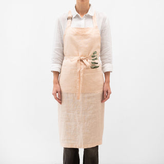 Brazilian Sand Linen Chef Apron - Linen Tales Global 