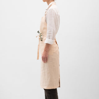 Brazilian Sand Linen Chef Apron - Linen Tales Global 