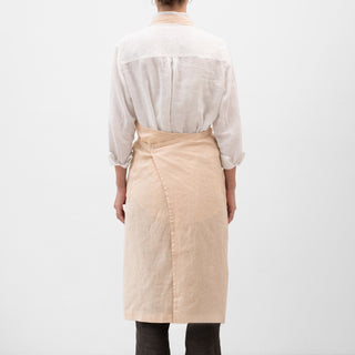 Brazilian Sand Linen Chef Apron - Linen Tales Global 3