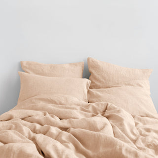 Brazilian Sand Linen Duvet Cover Set - Linen Tales Global 3