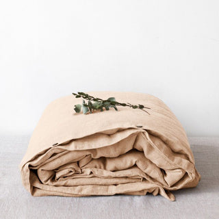 Brazilian Sand Linen Duvet Cover - Linen Tales Global 