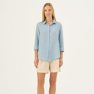 Brazilian Sand Linen Mirabilis Shorts - Linen Tales Global 