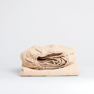 Brazilian Sand Linen Sheet Set - Linen Tales 4
