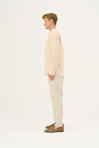 Brazilian Sand Linen Snapdragon Shirt - Linen Tales Global 3