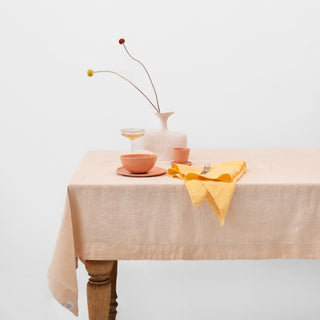 Brazilian Sand Linen Tablecloth - Linen Tales Global 