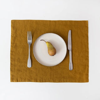 Bronze Linen Placemat - Linen Tales 