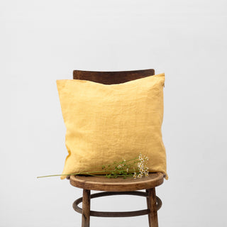 Butter Linen Cushion Cover - Linen Tales Global 