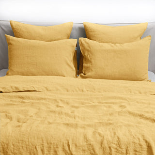 Butter Linen Duvet Cover Set - Linen Tales Global 