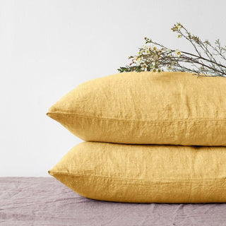 Butter Linen Pillowcase - Linen Tales Global 