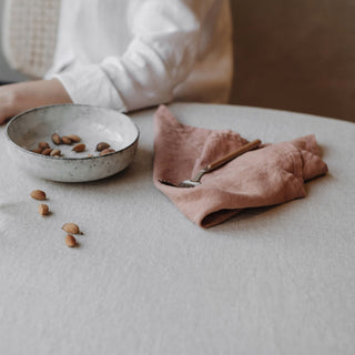 Cafe Creme Lightweight Linen Napkins Set of 2 - Linen Tales 