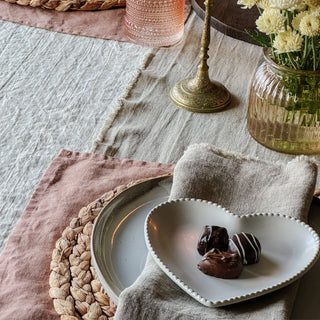 Cafe Creme Lightweight Linen Placemat - Linen Tales 5