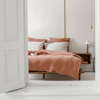 Cafe Creme Linen Duvet Cover Set - Linen Tales 6