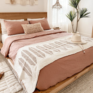 Cafe Creme Linen Duvet Cover Set - Linen Tales 3