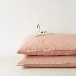 Cafe Creme Linen Pillowcase - Linen Tales 