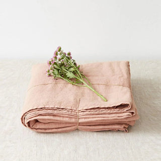 Cafe Creme Linen Flat Sheet - Linen Tales 3