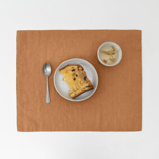Clay Linen Placemat - Linen Tales 