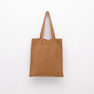 Clay Linen Tote Bag - Linen Tales 