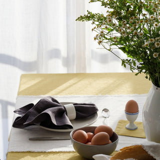 Dark Grey Linen Napkins Set of 2 - Linen Tales 4