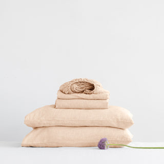 Brazilian Sand Linen Sheet Set 