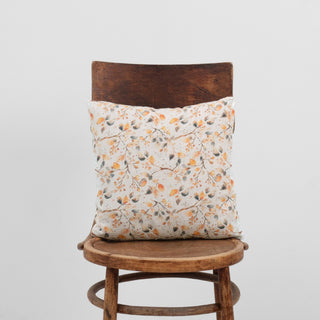 Fall Watercolor Linen Cushion Cover - Linen Tales 