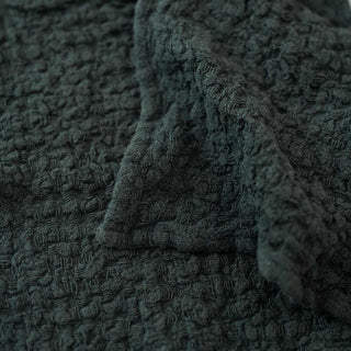 Forest Green Linen Dishcloth Set of 2 - Linen Tales Global 3