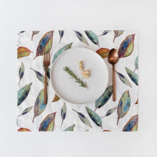 Golden Fall Linen Placemat - Linen Tales 