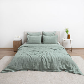 Green Milieu Bedding Bundle - Linen Tales Global 