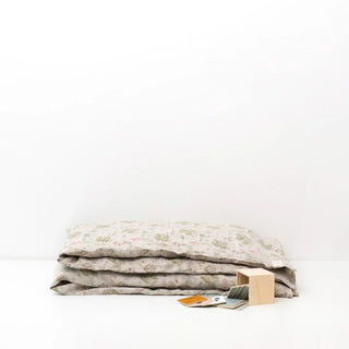 Kids Botany Linen Duvet Cover - Linen Tales 