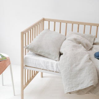 Kids Melange Linen Duvet Cover Set - Linen Tales 3