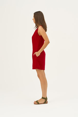 Lava Falls Linen Alba Dress - Linen Tales Global 3