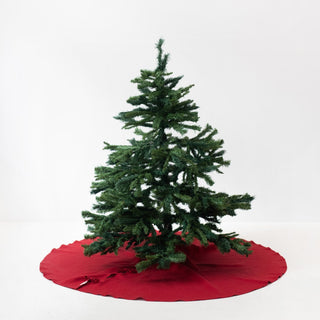 Lava Falls Linen Christmas Tree Skirt - Linen Tales Global 