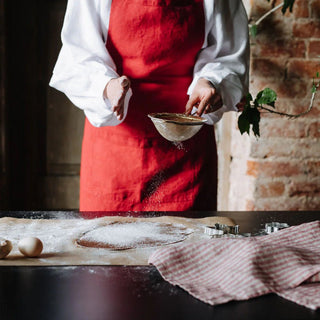 Lava Falls Linen Daily Apron - Linen Tales 4